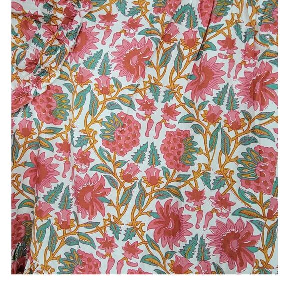 Caroline Constas Strawberry Dress New York Print Flutter Sleeve Mini XS X Small - Picture 3 of 8